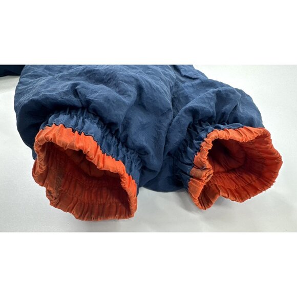 Vintage Auburn Tigers Puffer Jacket Reversible Kids Medium 10-12 Hooded Thick - Picture 8 of 16